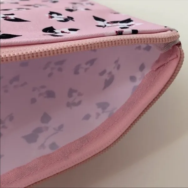 Kate Spade Pink Floral Cosmetic Pouch • Travel Makeup Bag • NWT - Image 3