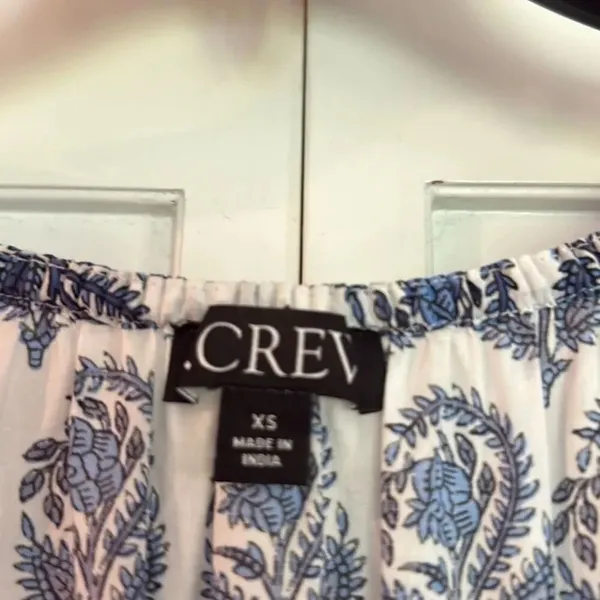 J.Crew bouquet block print mini dress size xs - Image 6