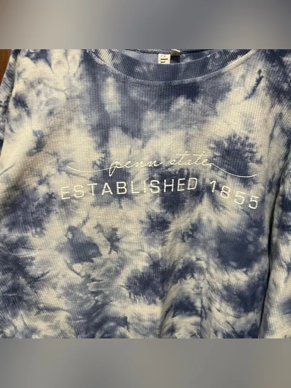 Chicka ~ d Penn State Tie-Dye Crewneck Sweatshirt - Small - Image 2