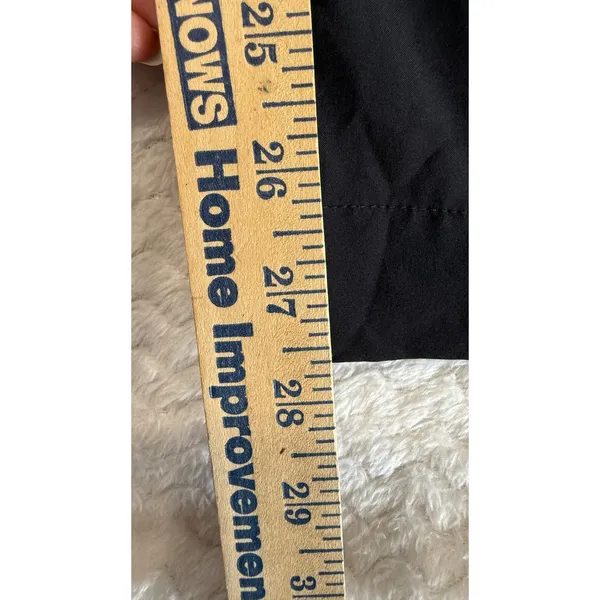 Athleta Womens Black High Rise Cargo Pants Zipper Pockets Size 6 - Image 4