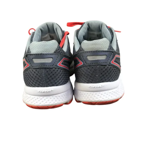SAUCONY Cohesion 11 Running Shoe Women 9.5 Grey/Red Athletic Comfort Outdoor - Image 7
