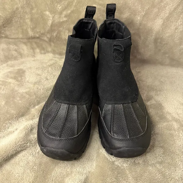 Lands' End Black Chelsea Duck Boots men’s 8.5 - Image 2