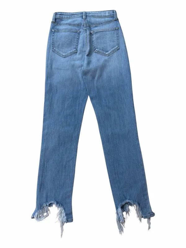 L'AGENCE High Line High Rise Skinny Distressed Jeans - Image 2