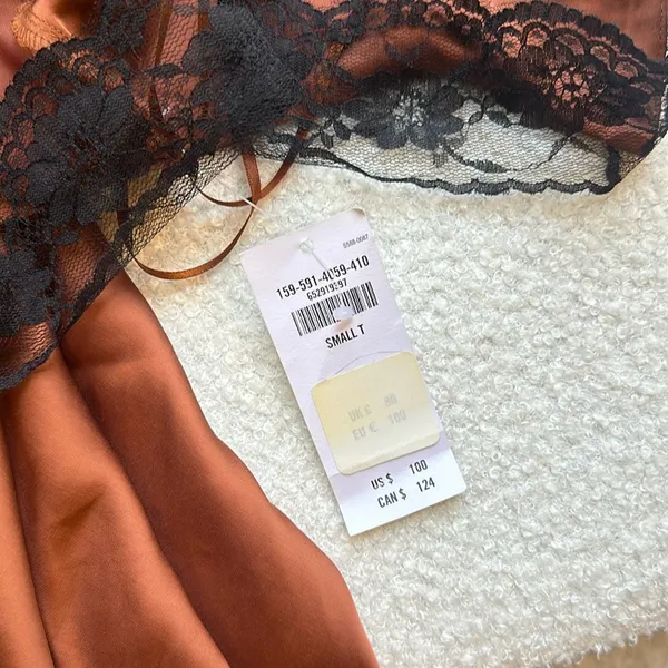 Abercrombie & Fitch satin slip midi dress - Image 6