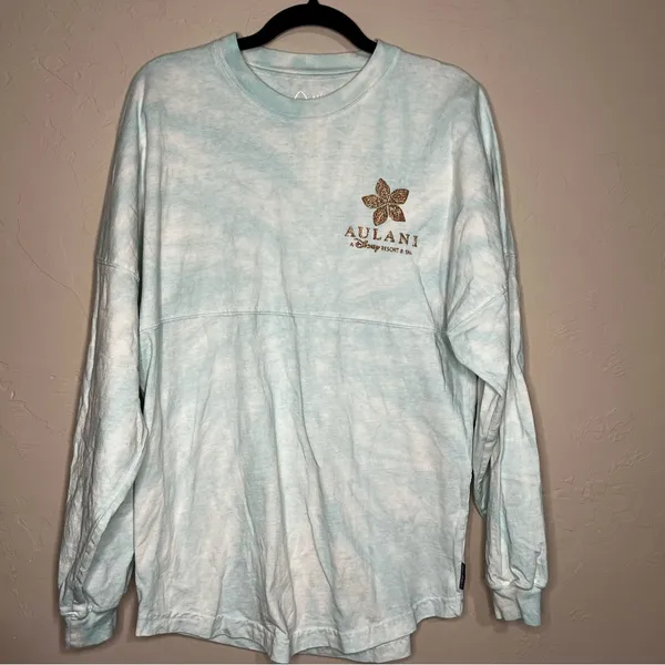Spirit Jersey Disneyland Resort‎ Aulani Resort Tie-Dye Puff Print Iconic Shirt - Image 2