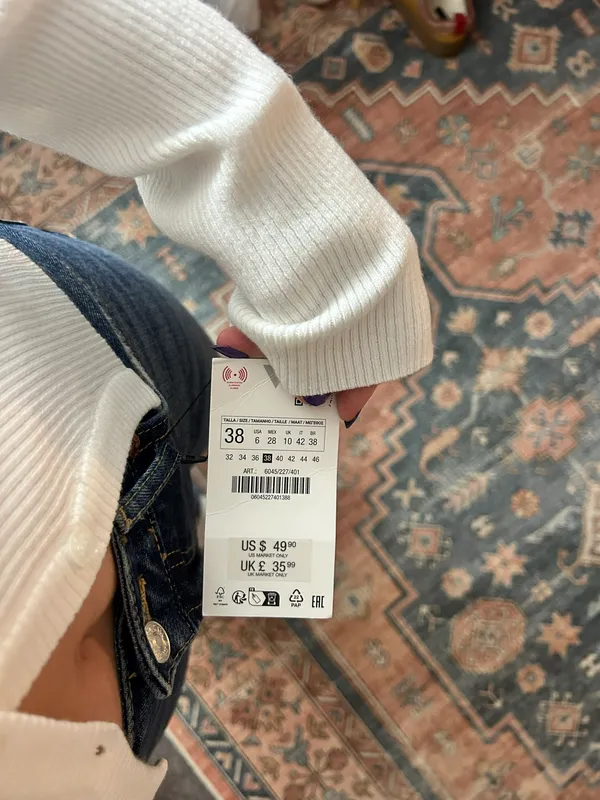 Zara Wide Leg Jeans - Image 5
