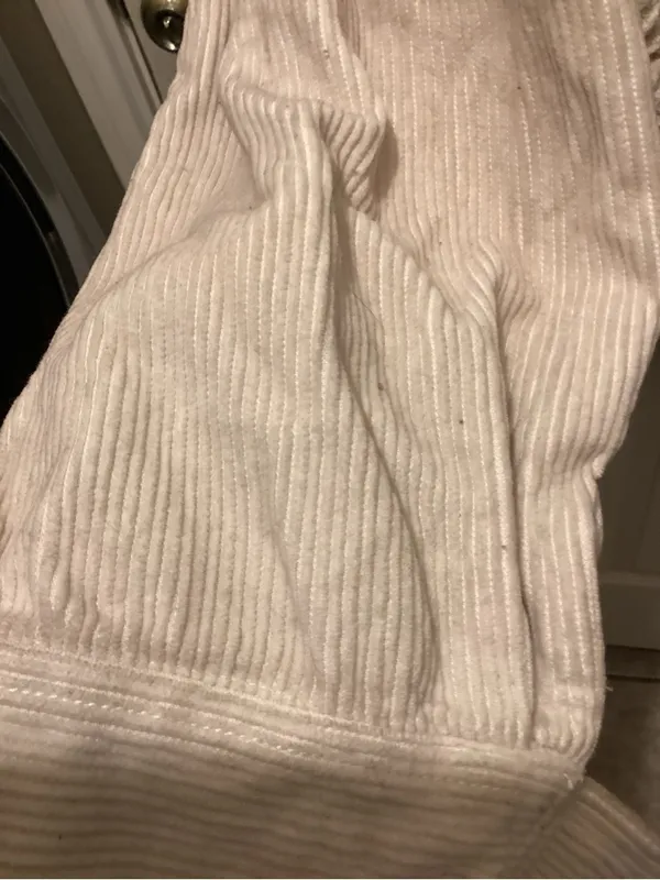 BDG Cream Waffle-Knit Button Front Cardigan - Image 5