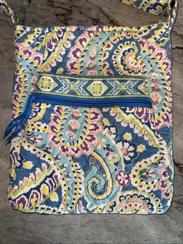 Vera Bradley Hipster Crossbody Bag in Capri Blue - Image 3