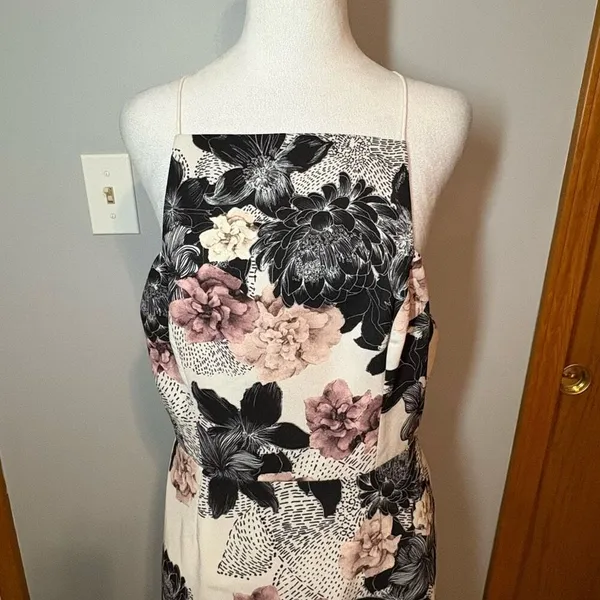 Keepsake The Label‎ Restless Heart Maxi Dress ivory floral NEW size L - Image 4