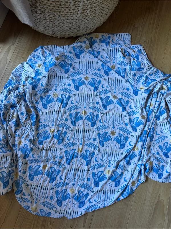 Posh Peanut Hanukkah Pajama Top - Image 4