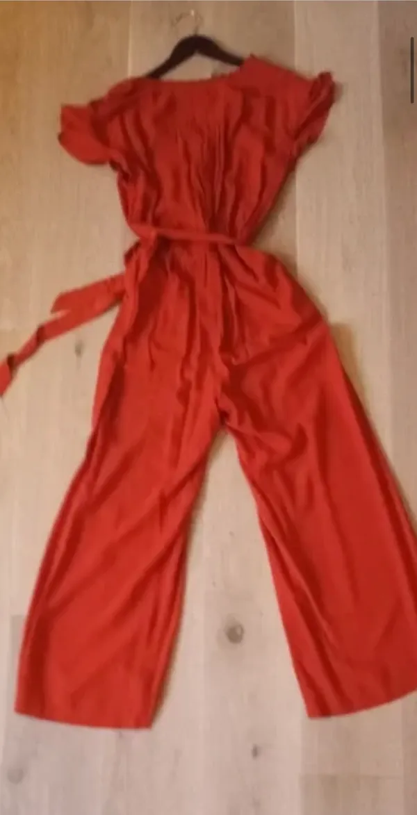 Loft Burnt Orange Jumpsuit - Image 4