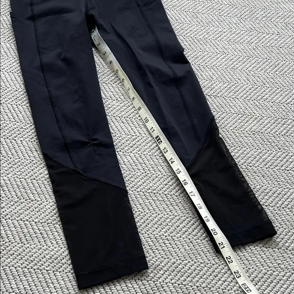 lululemon athletica Black Performance Leggings (Flawed) - Image 9