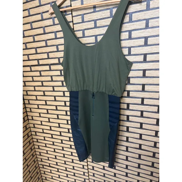 Alice‎ & Olivia Olive And Black Dress Size 2 - Image 2