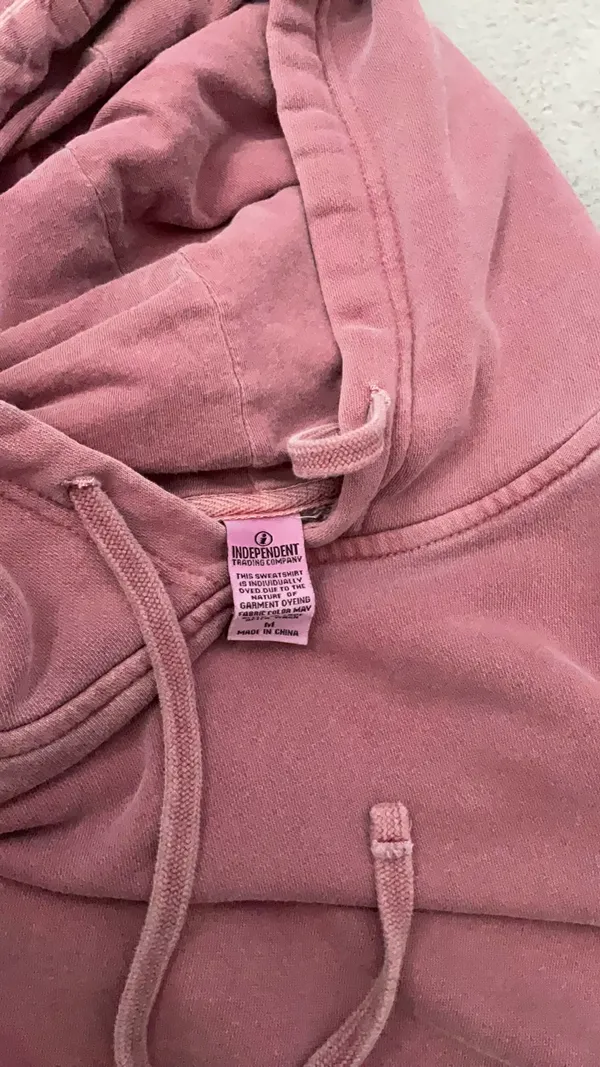 Cape shark Faded Pink Hoodie - Image 3