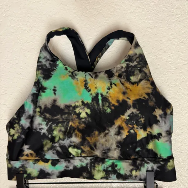 FABLETICS Tie-Dye Trip No-Bounce Sports Bra Size Large - Image 11