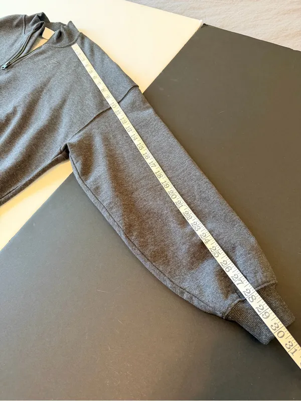 Gymshark REST DAY sweats 1/2 zip pullover sweatshirt size S, NWOT - Image 6