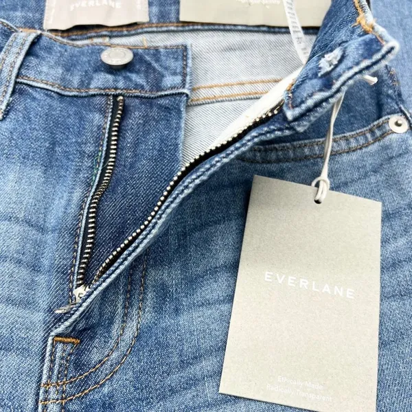 Everlane‎ High Rise Skinny Jeans Womens 23 Stretch Minimalist Indie Clean Girl - Image 9