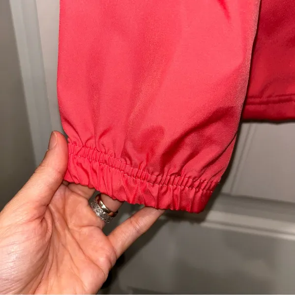 Charles River Apparel Coral Windbreaker Jacket Women’s Small - Image 4