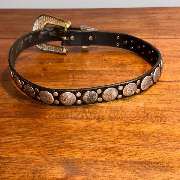Western Billy‎ Belts Mixed Metals Black - Image 3