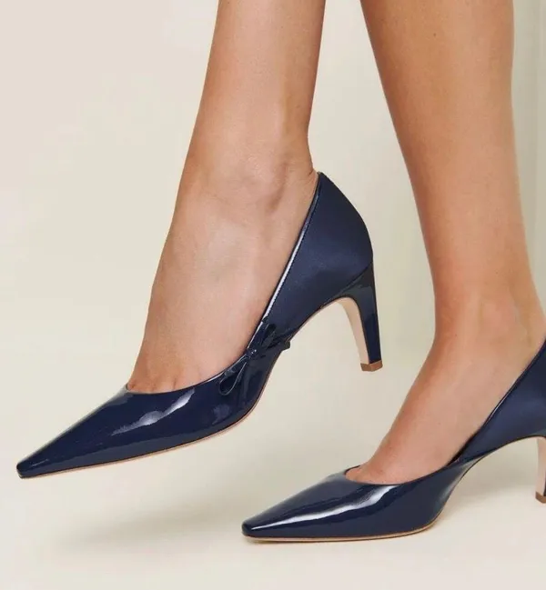 Reformation Neve Bow Heel - Image 2