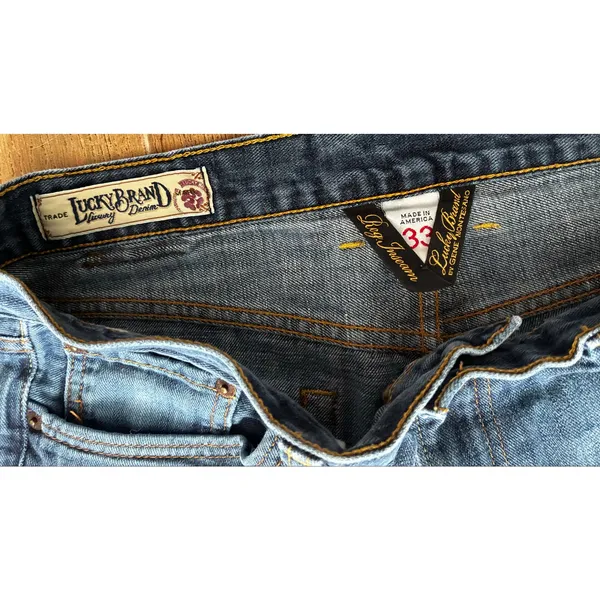 Vintage Lucky Brand Vintage Straight Medium Wash Jeans Women's 33 - Image 2