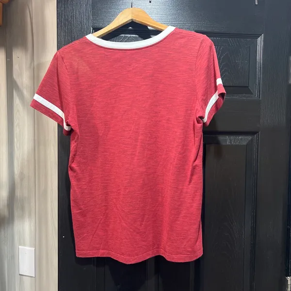 OU Ladies Shirt Red Size L - Image 3