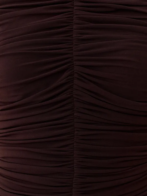 NWT Few Moda Shania Dress size Small S Coffee Brown O.p.t Helsa Studio maxi midi - Image 6