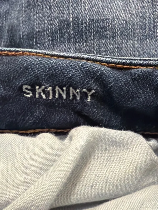American Eagle Skinny Jeans Next Level Stretch Blue Denim Size 6 Short - Image 5