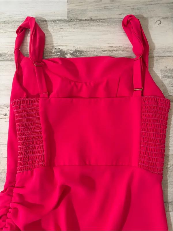 Amanda Uprichard Hot Pink Glamorous Mini Dress - Image 7