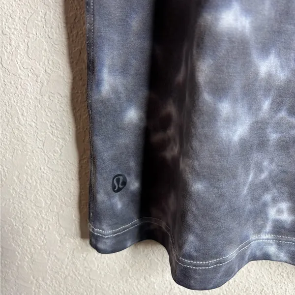 Lululemon All Yours Tank Tie Dye Marmoleado Tie Dye Graphite size 10 - Image 4