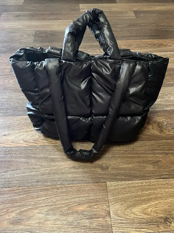 Black puffer bag - Image 3