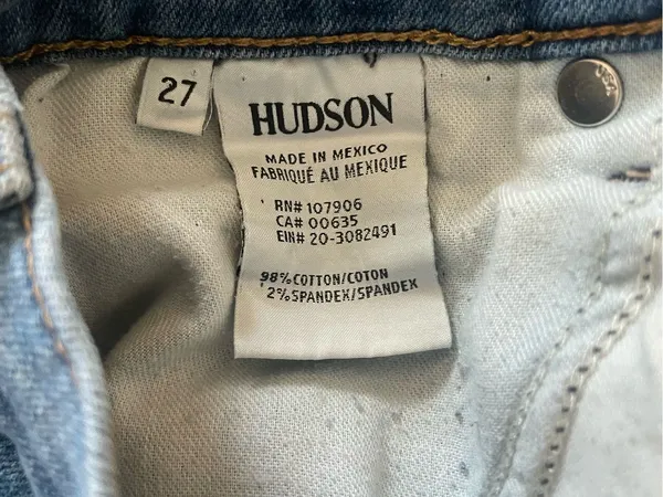 Hudson Women’s Jean Shorts Size‎ 27 - Image 3