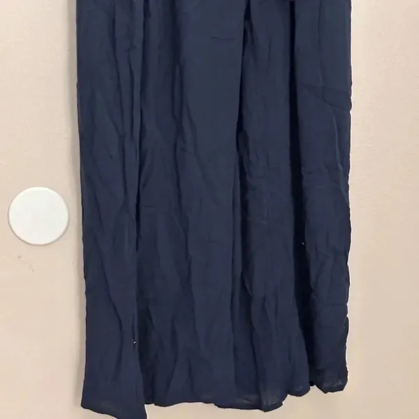 Hollister Co. Ultra High Rise Culottes‎ Pants Navy Size XS Women - Image 4