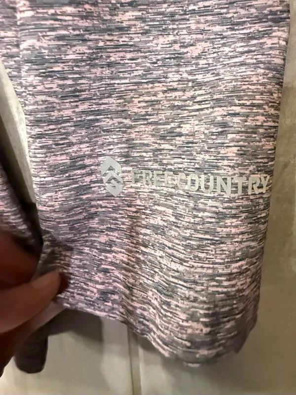 Free Country Heathered Mauve Full-Zip Hooded Utility Jacket - Image 5