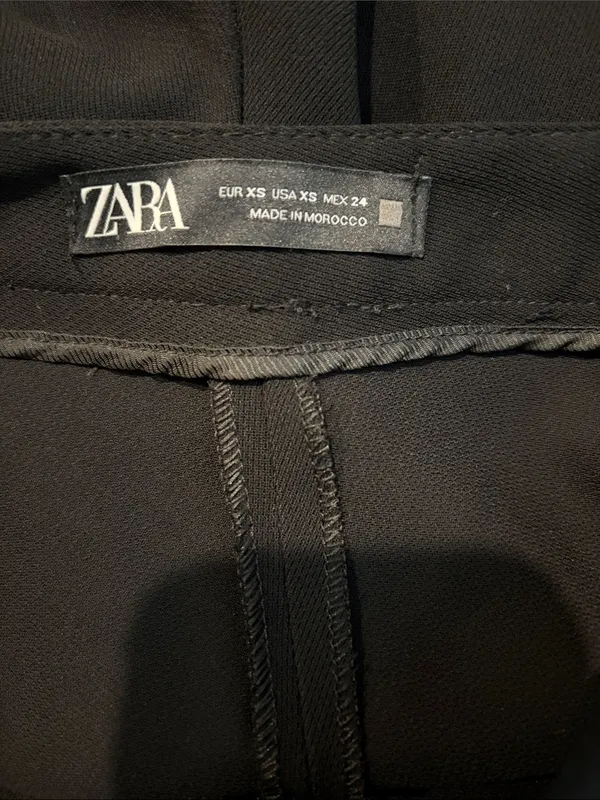 ZARA pleated black skort - Image 5