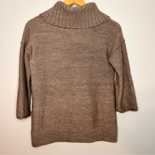 J. CREW Amade Wool Mohair Blend Pocket Cowl Neck Sweater‎ Size S - Image 6