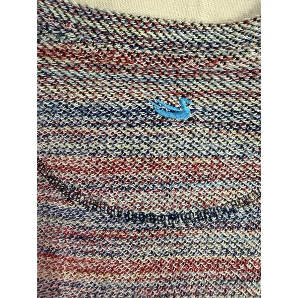 Southern Marsh Rainbow Sunday Morning Sweater Sz XS Preppy Teen - Image 8