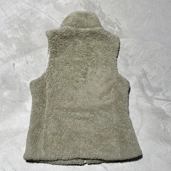 Patagonia Women's Los Gatos Fleece Vest Brown Size Small Fuzzy Full Zip - Image 6