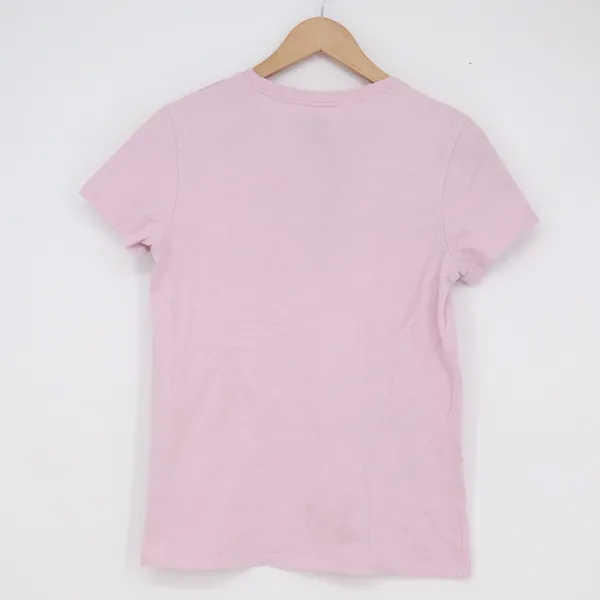 Levis Womens Batwing Logo Graphic T-Shirt Pink Short Sleeve Crew Neck Small - Image 4