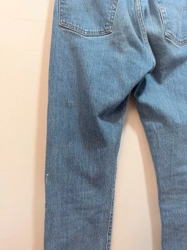 Custom Reworked 1-of-1 Levi's 501 Crop Jeans Pokémon Graphic Leg W26 L26.5 Upcyc - Image 7