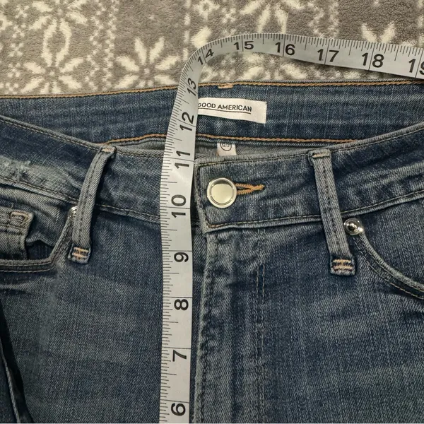 Good American Good Legs Pom Pom Hem 12/31 Minimalist Casual‎ Whimsical Preppy - Image 11