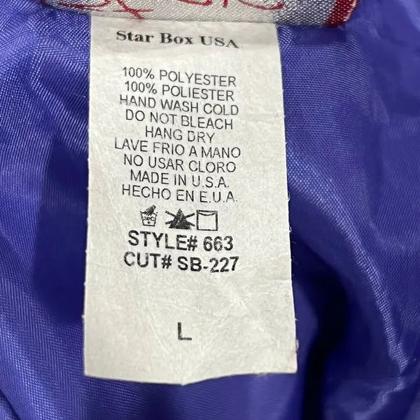 Y2K Strapless Star Box Dress‎ Purple Blue Ruched HOCO Special Occasion Womens L - Image 12