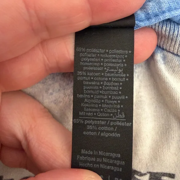 Gildan XL Blue Christmas Tee - Image 6