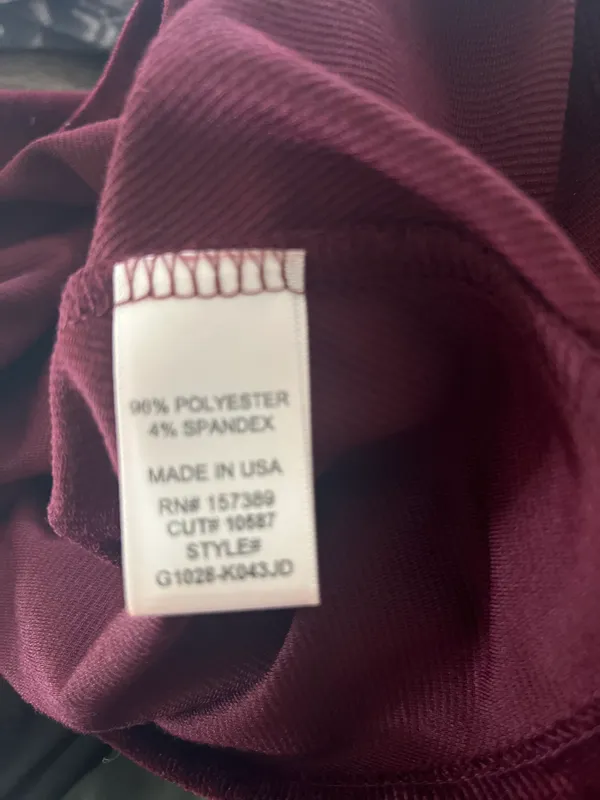 Altar’d State Maroon Lightweight Corduroy Skirt Size medium (bg2) - Image 5