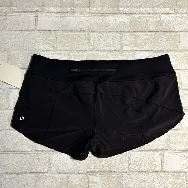 Lululemon Speed Up Shorts 2.5 inch Black Size 12 - Image 4