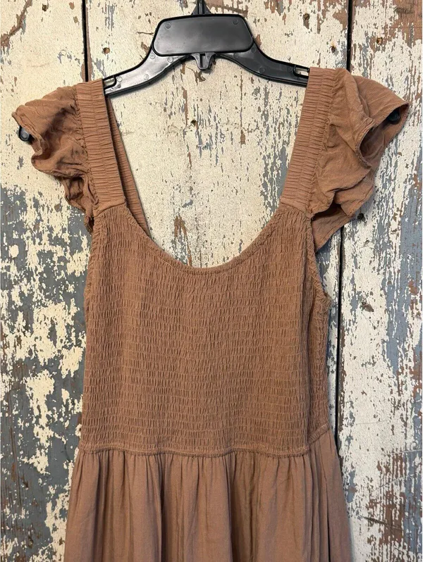 Leani ruffle dress, women's size Large - Image 2