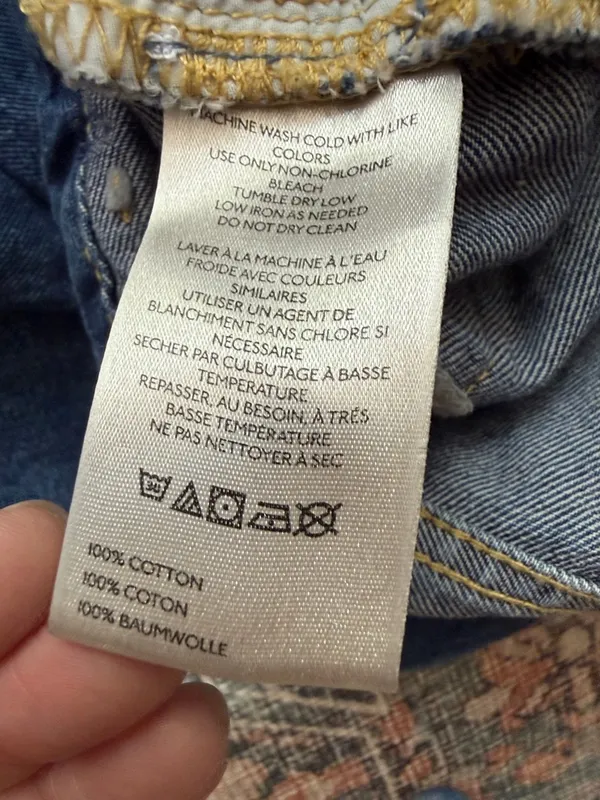 BDG Kayla Low Rise Wide Leg Denim Jeans Size 30 - Image 14
