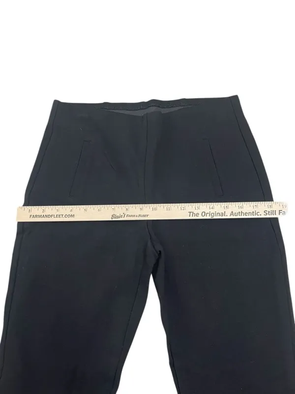 Chico's Black Stretch Knit Ankle Pull-On Pants - Image 6
