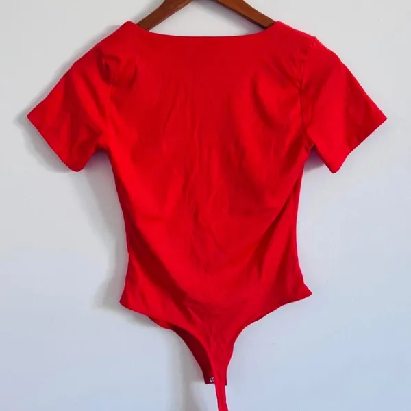 House-of-harlow-1960 Women's Red and Orange Bodysuit - Image 3