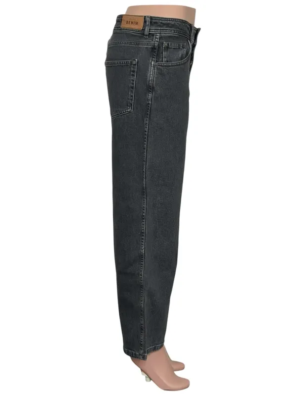 SÉZANE Le Crop Jeans, Middle Grey, FR42/US10 - Image 6
